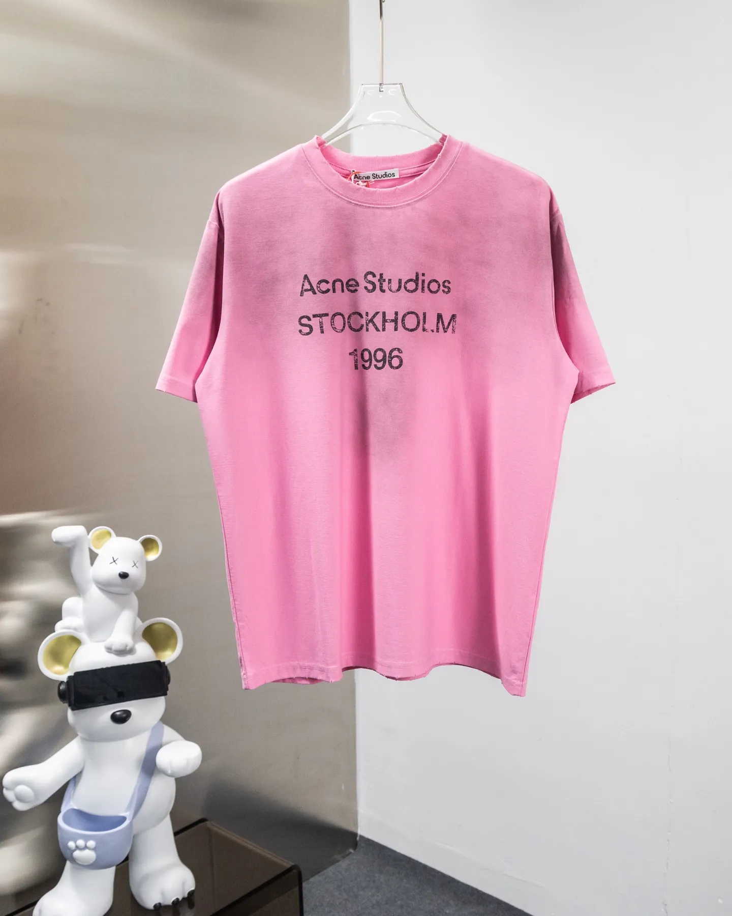 New Arrival Acne Studios Retro T Same Style Same Style 🆚 ， 、 、 ， ZP ， ， Size：XS S M L